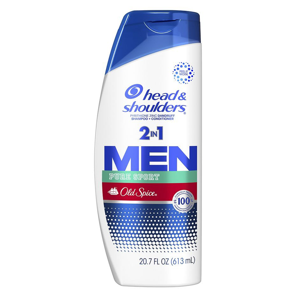 Dầu gội xả Head & Shoulders Old Spice Pure Sport 2in1 For Men, 613ml