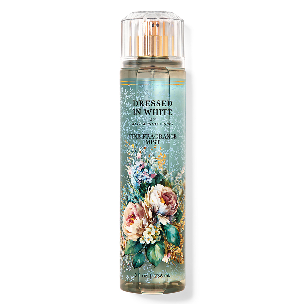 Xịt thơm toàn thân Bath & Body Works - Dressed In White, 236ml