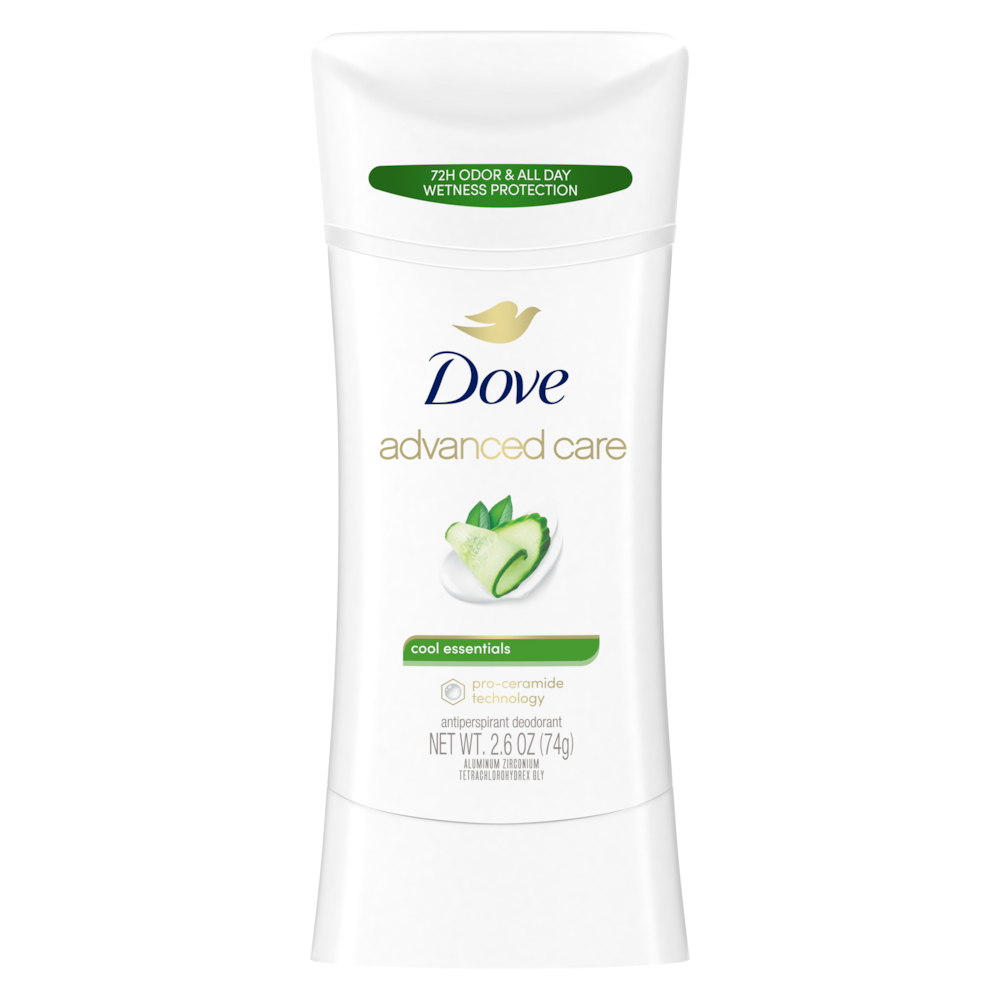 Khử mùi Dove Advanced Care - Cool Essentials, 74g