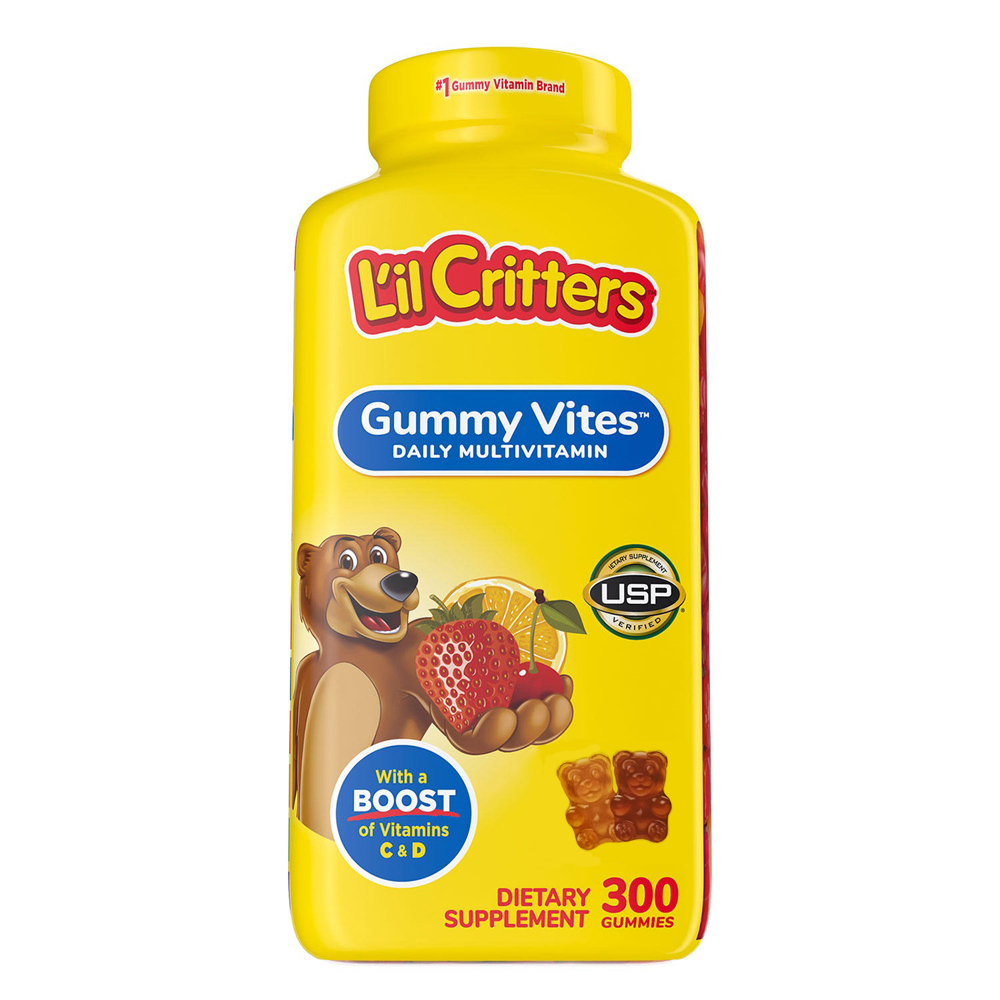 L'il Critters Gummy Vites, 300 viên dẻo