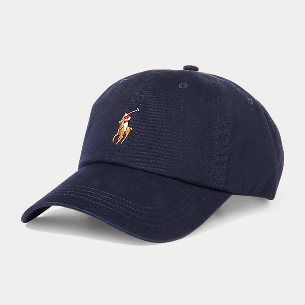 Mũ Polo Ralph Lauren Logo Pony Chino Ball Cap, Navy