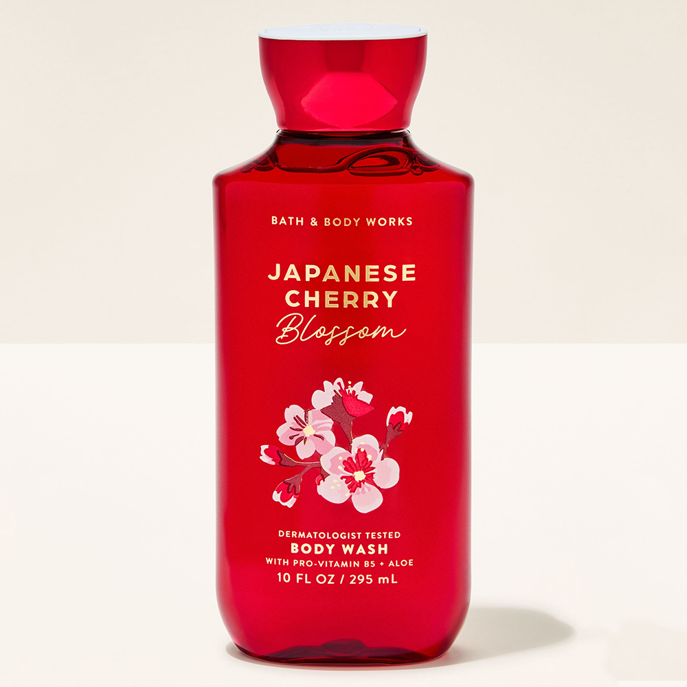Gel tắm Bath & Body Works Japanese Cherry Blossom, 295ml