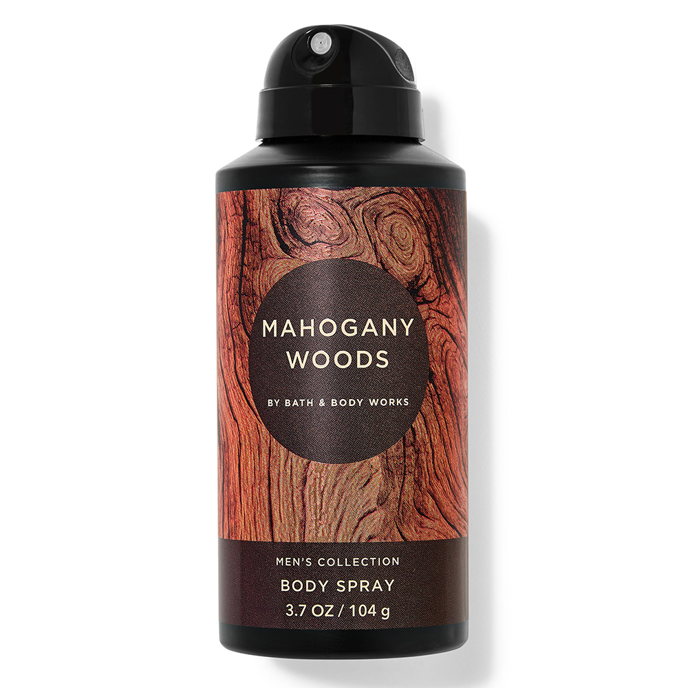 Xịt thơm toàn thân Bath & Body Works Men's Collection - Mahogany Woods, 104g