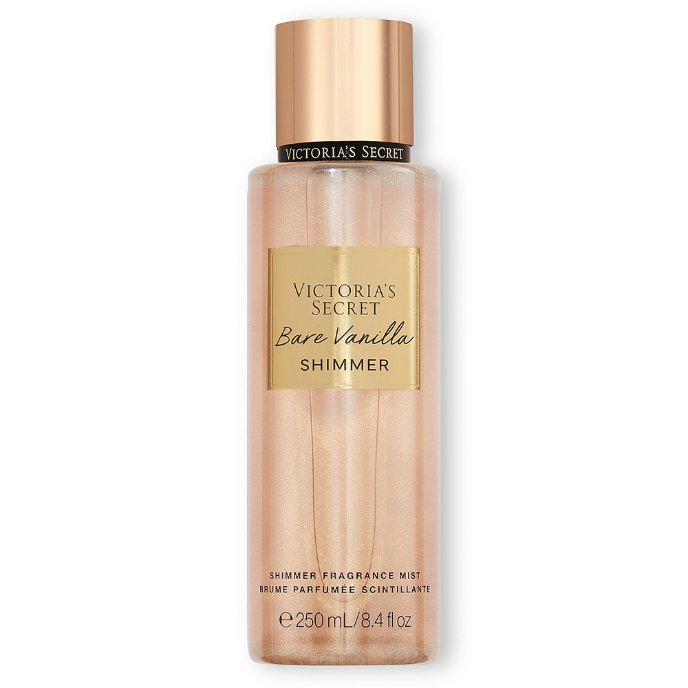 Xịt thơm toàn thân Victoria's Secret Shimmer - Bare Vanilla, 250ml