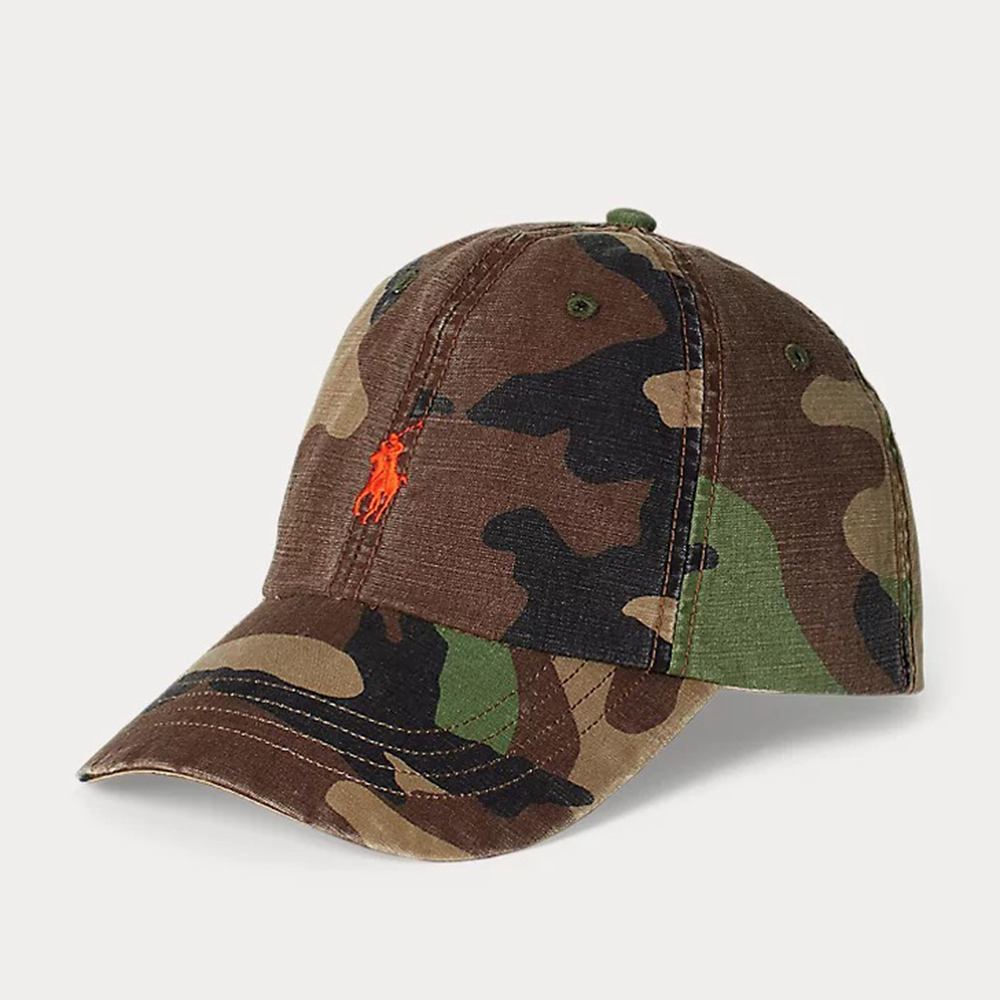 Mũ Polo Ralph Lauren Camo Canvas Ball Cap, Multi