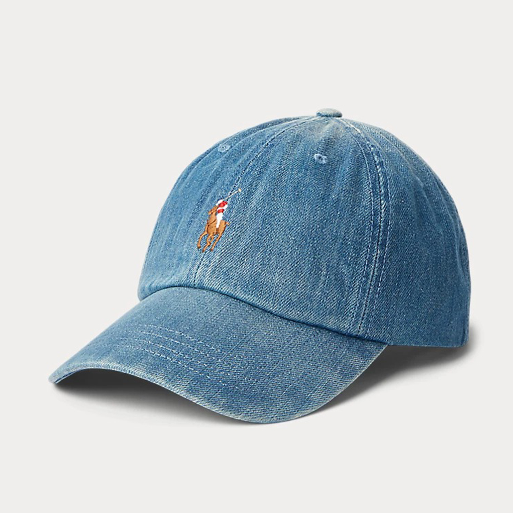 Mũ Polo Ralph Lauren Denim Ball Cap, Denim