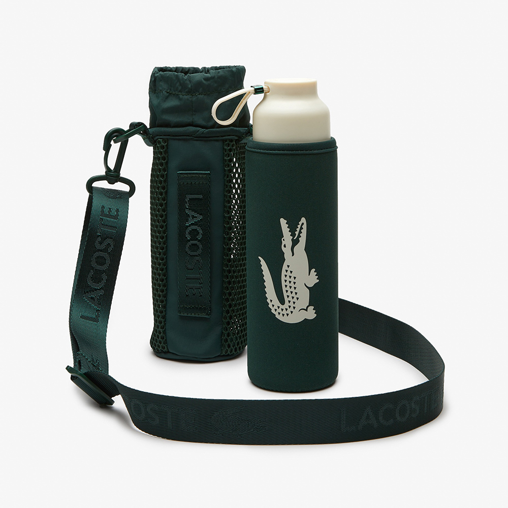 Bình nước Lacoste Water Bottle & Holder - Green, 250ml