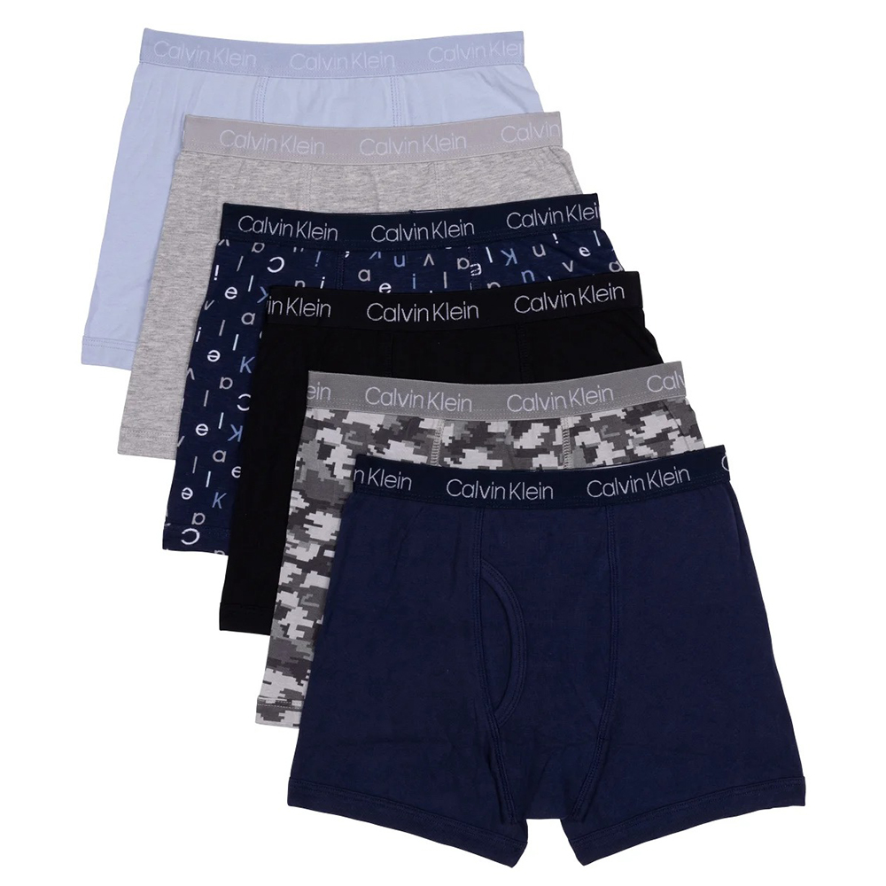 Set 6 quần Calvin Klein Boy Boxer Brief, Size M
