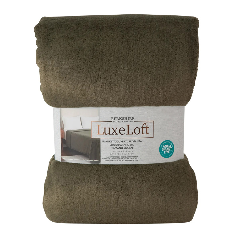 Chăn Berkshire Luxeloft Blanket - Queen Size, Green
