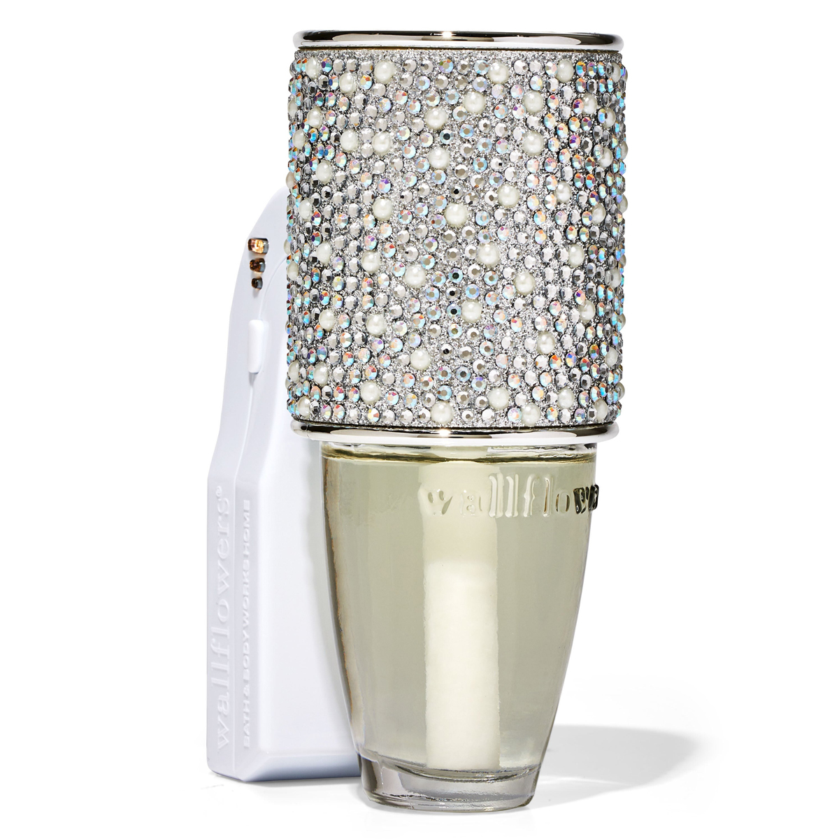 Đầu cắm tinh dầu Bath & Body Works Scent Control, Pearl Applique Topper