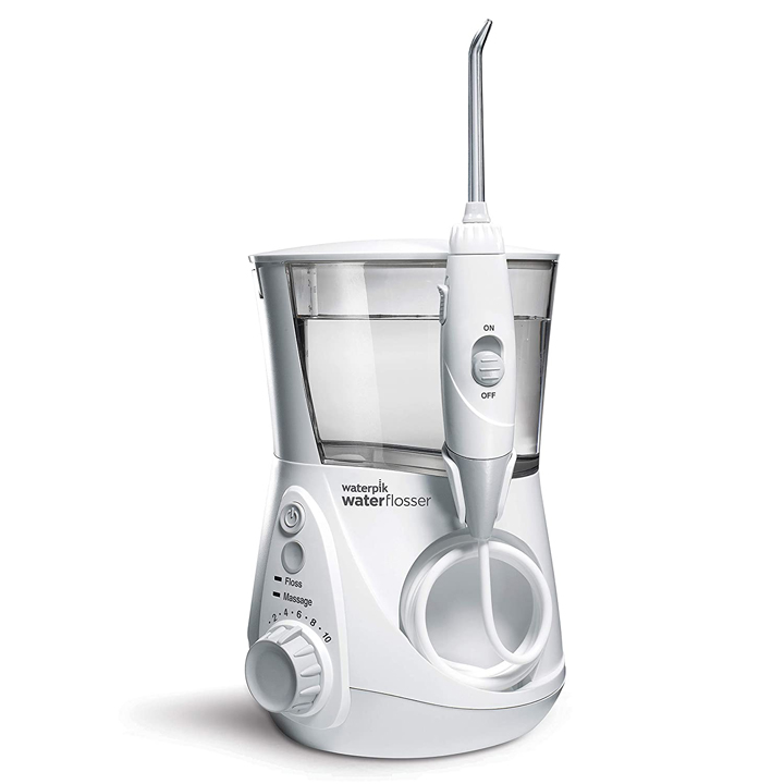 Máy tăm nước Waterpik WP-667 Water Flosser Aquarius Professional, White