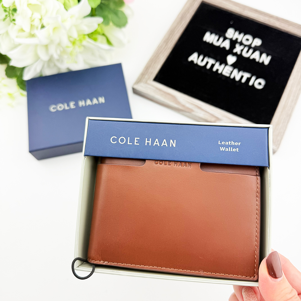 Ví Cole Haan Leather, Tan