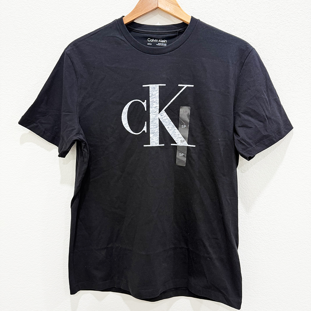 Áo Calvin Klein Monogram Logo - Black, Size S