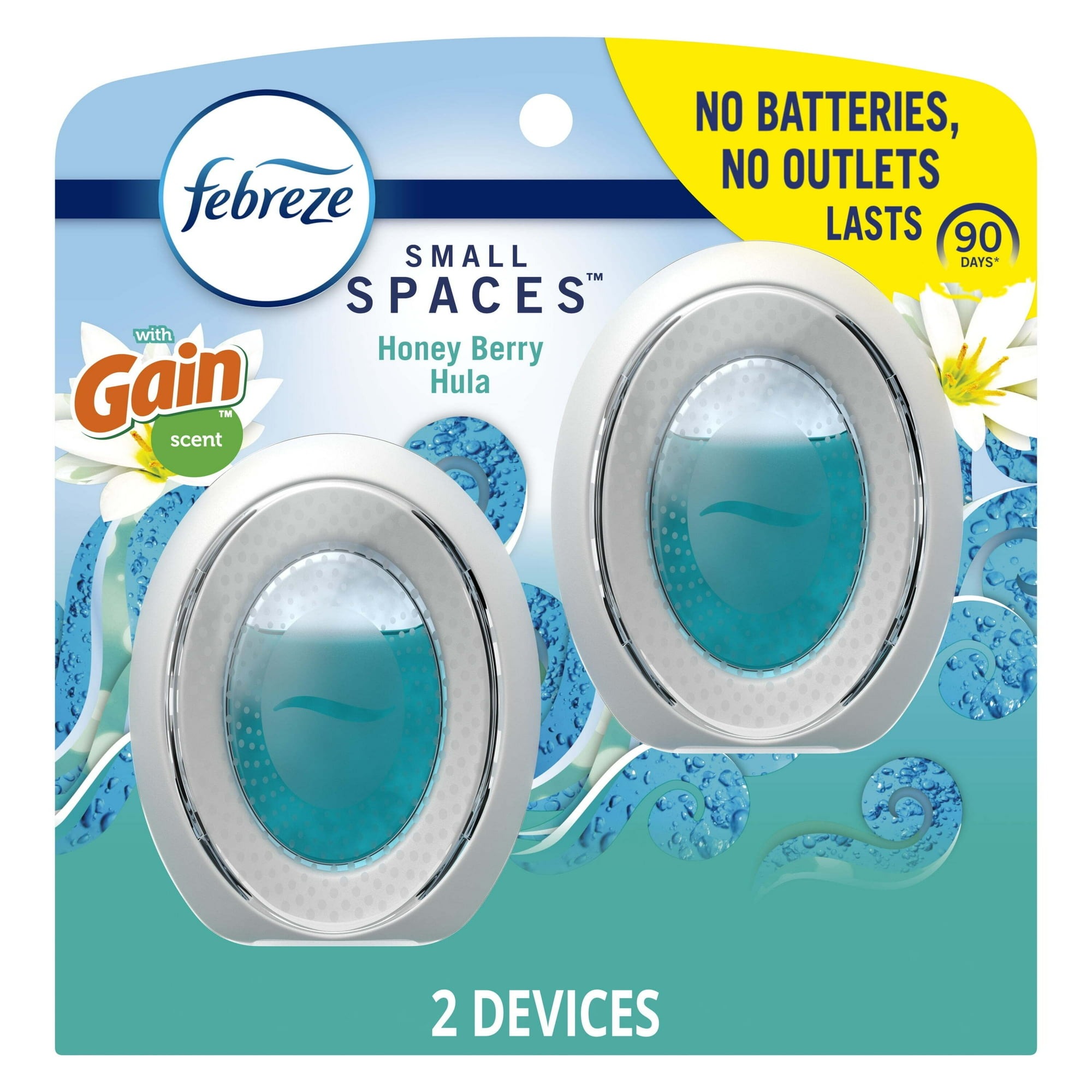 Tinh dầu thơm phòng Febreze Small Spaces Air Freshener, Odor-Fighting - Honey Berry Hula, 2 x 7.5ml