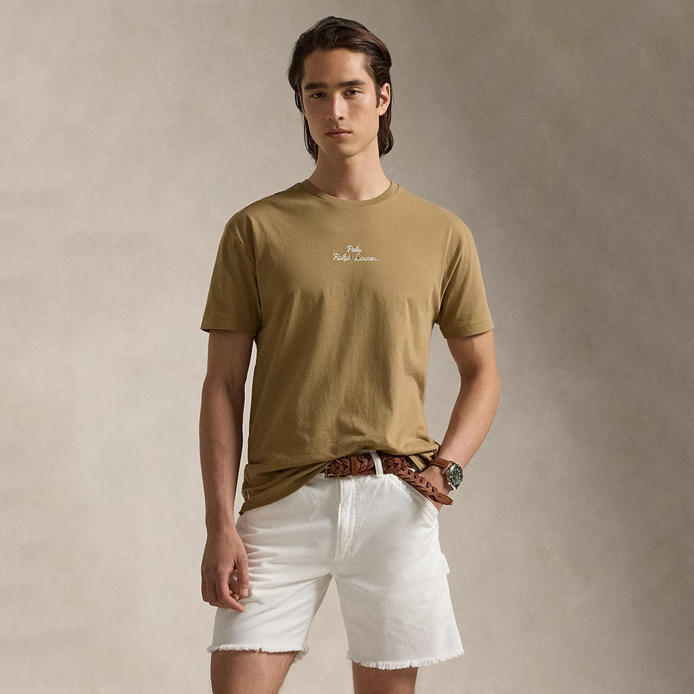 Áo Polo Ralph Lauren Classic Fit Logo Jersey - New Bronze, Size S