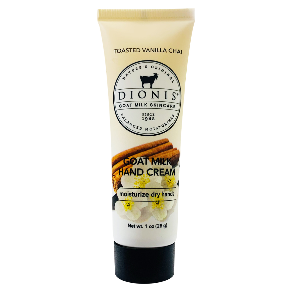 Dưỡng da tay Dionis Goat Milk Hand Cream - Toasted Vanilla Chai, 28g