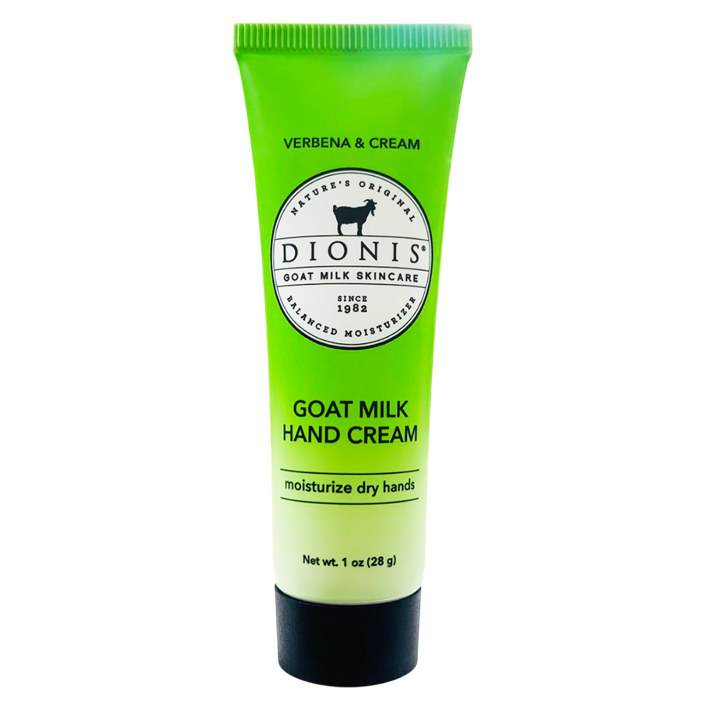 Dưỡng da tay Dionis Goat Milk Hand Cream - Verbena & Cream, 28g