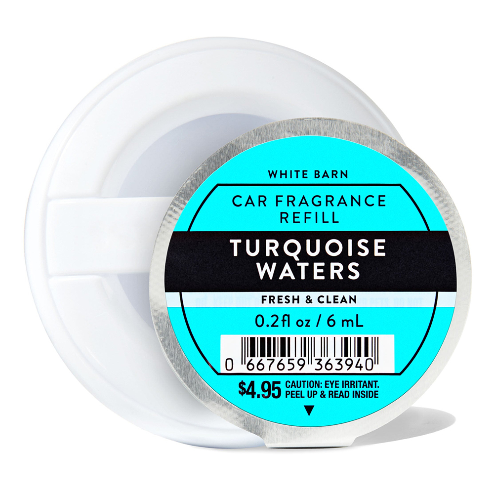 Tinh dầu thơm xe Bath & Body Works - Turquoise Waters, 6ml