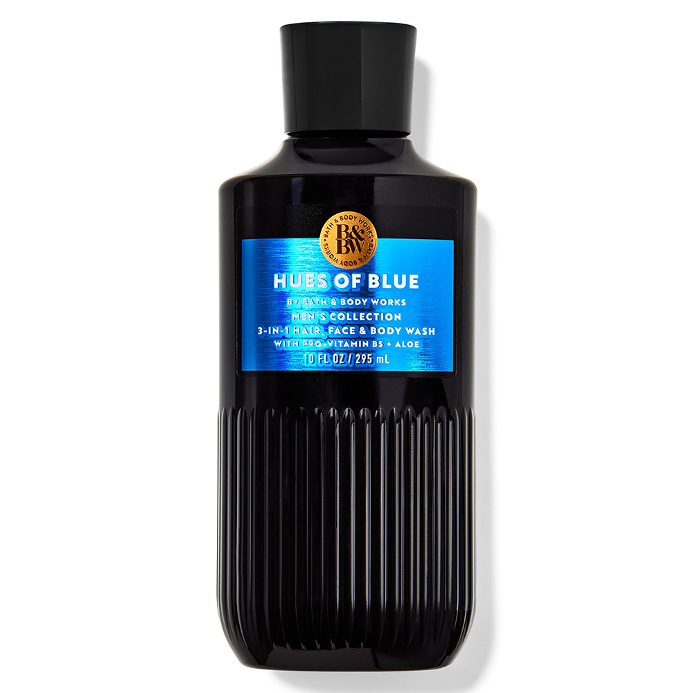 Gel tắm + gội + rửa mặt Bath & Body Works 3in1 Men's Collection - Hues Of Blue, 295ml