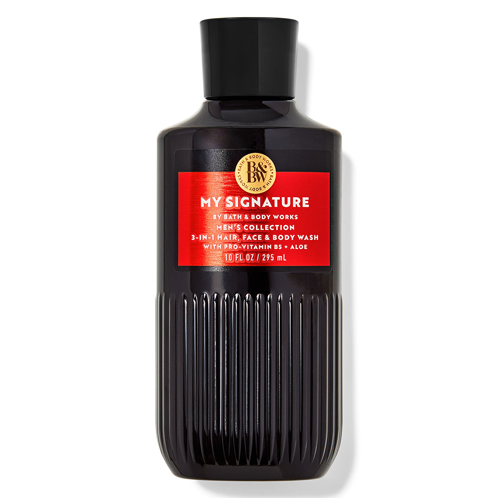Gel tắm + gội + rửa mặt Bath & Body Works 3in1 Men's Collection - My Signature, 295ml