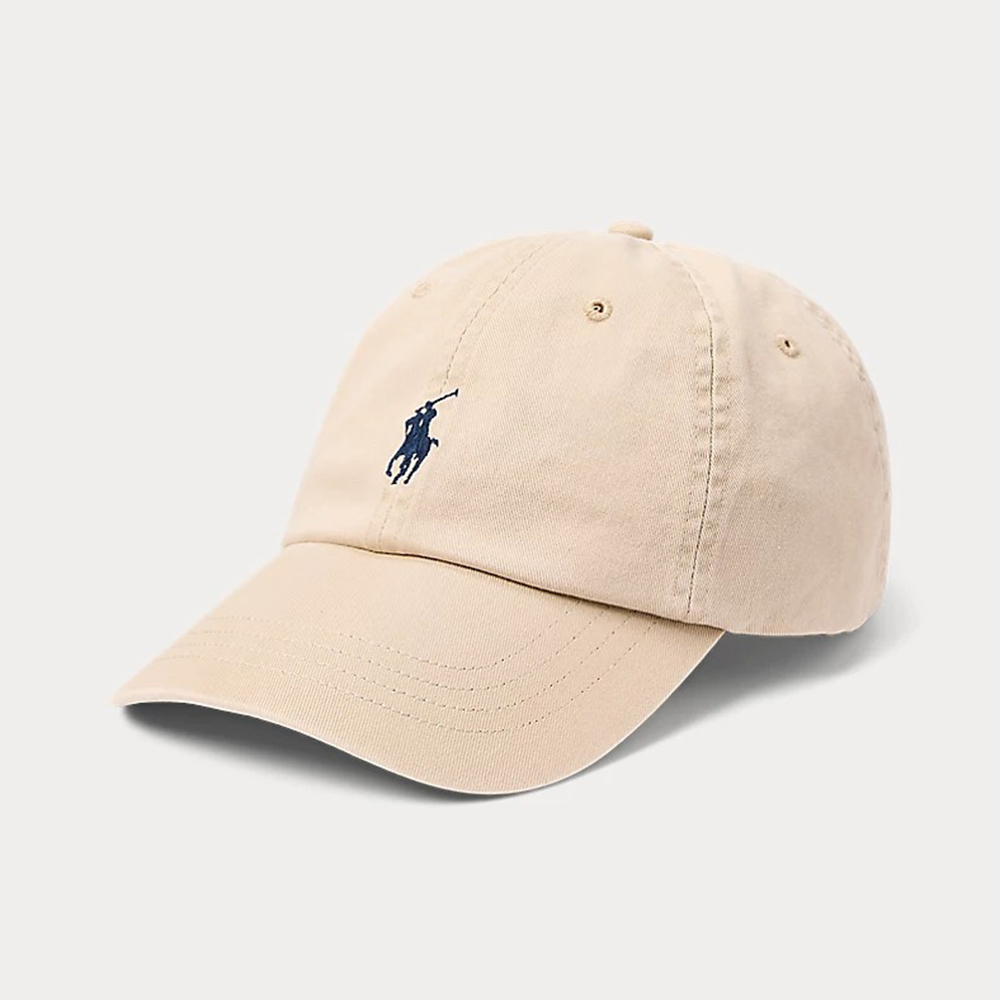 Mũ Polo Ralph Lauren Cotton Chino Ball Cap, Nubuck/Navy