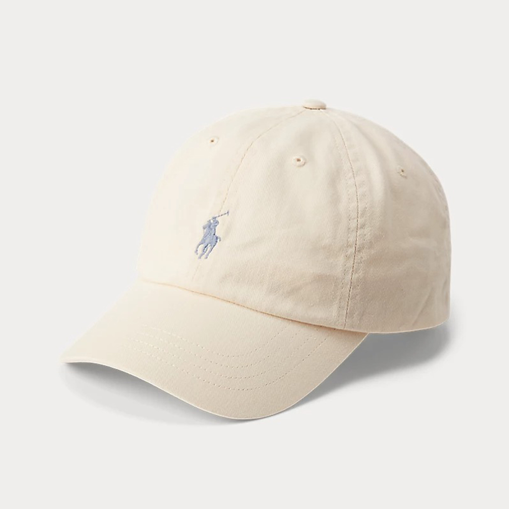 Mũ Polo Ralph Lauren Cotton Chino Ball Cap, Beige/Blue