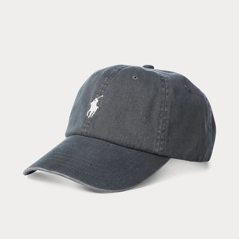 Mũ Polo Ralph Lauren Cotton Chino Ball Cap, Grey Cast