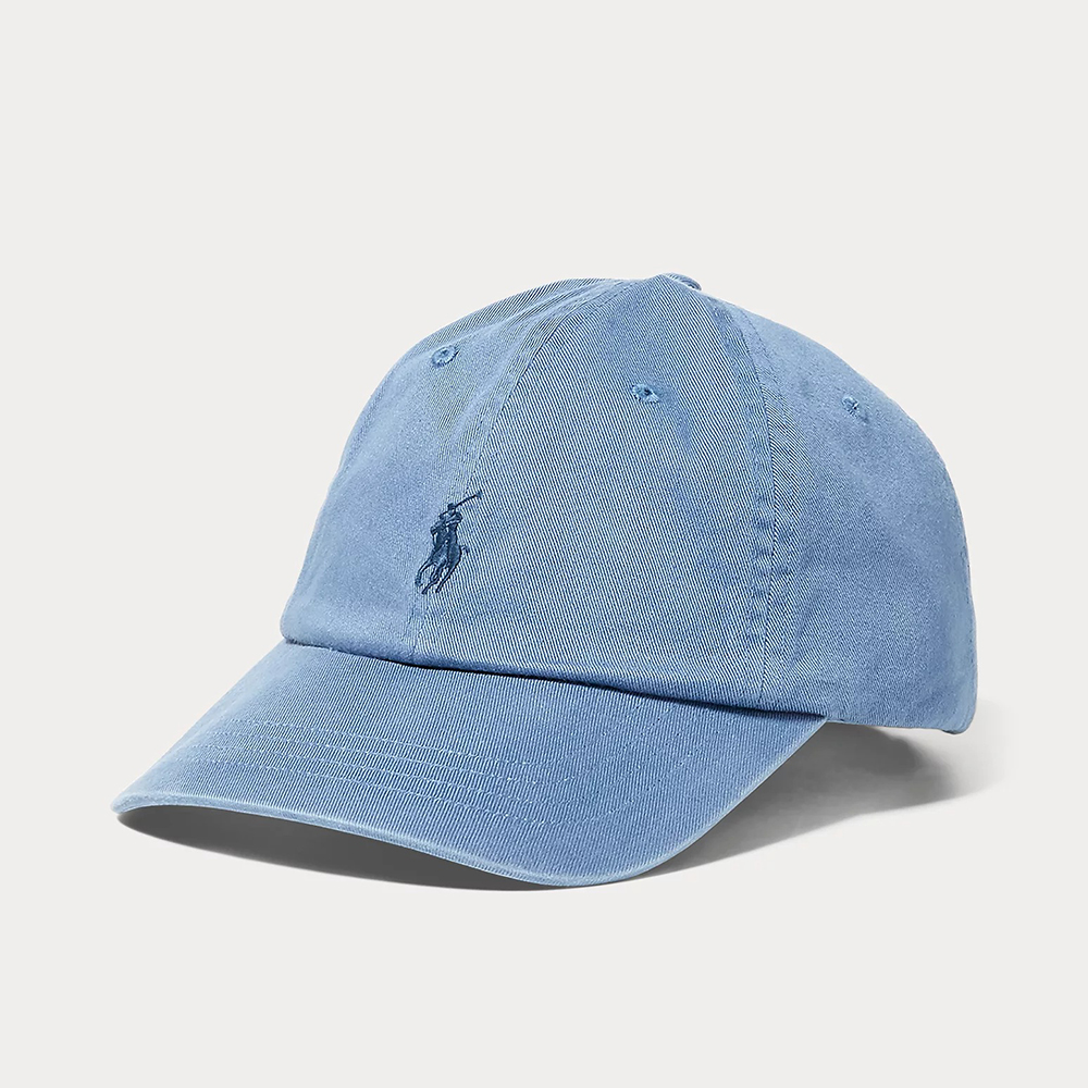 Mũ Polo Ralph Lauren Cotton Chino Ball Cap, Carson Blue