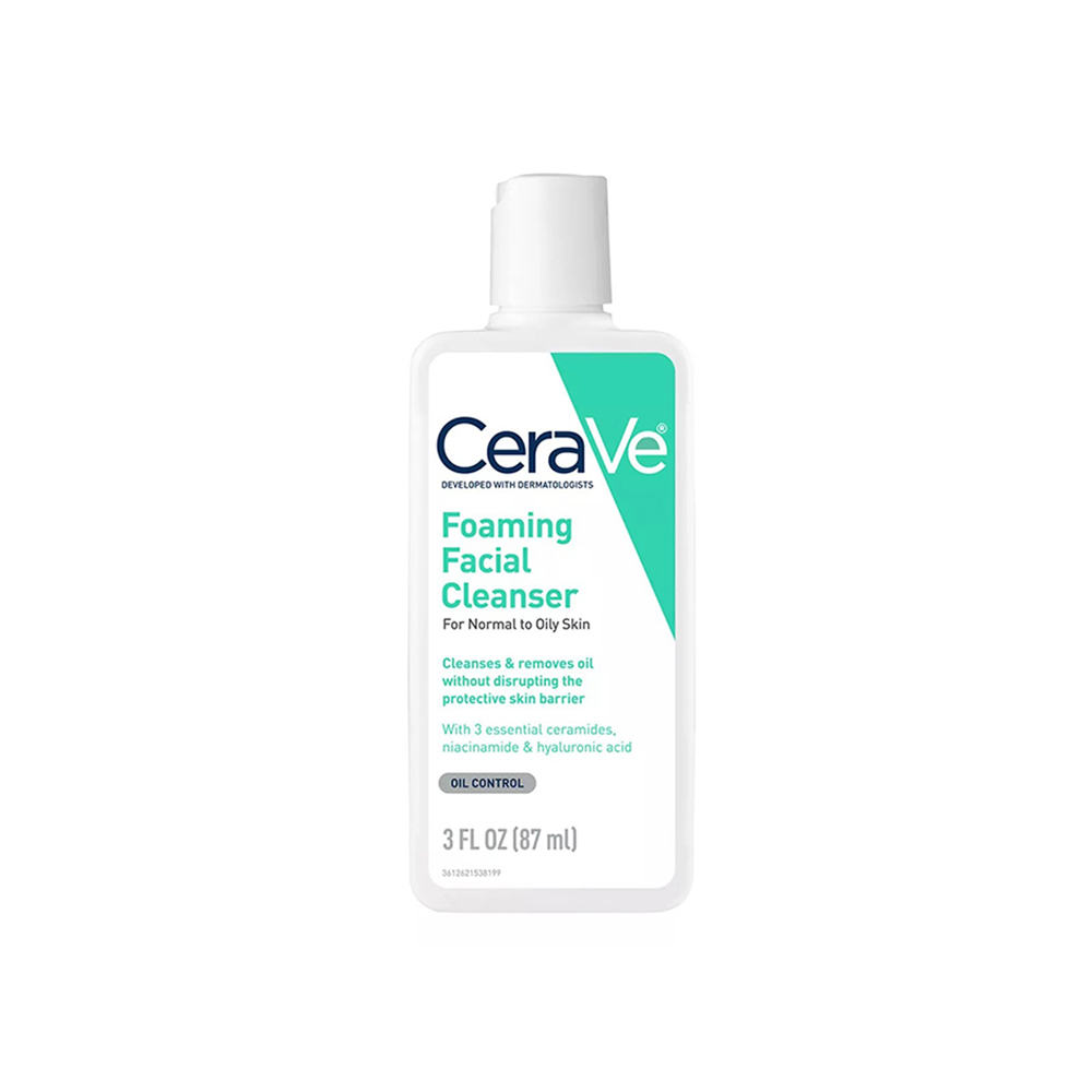 Rửa mặt CeraVe Foaming Facial Cleanser, 87ml