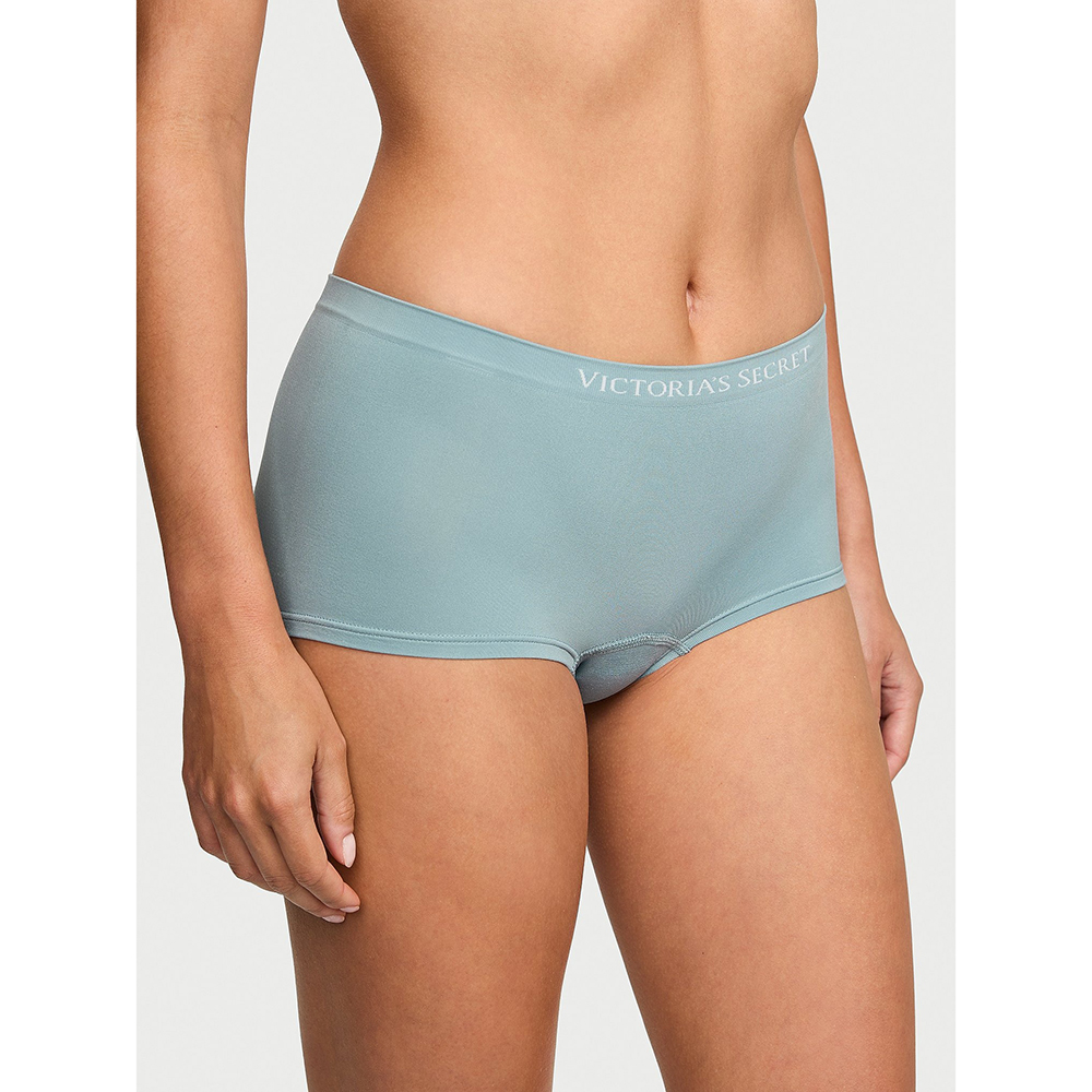 Quần lót Victoria's Secret Seamless Boyshort - Jupiter Blue, Size M
