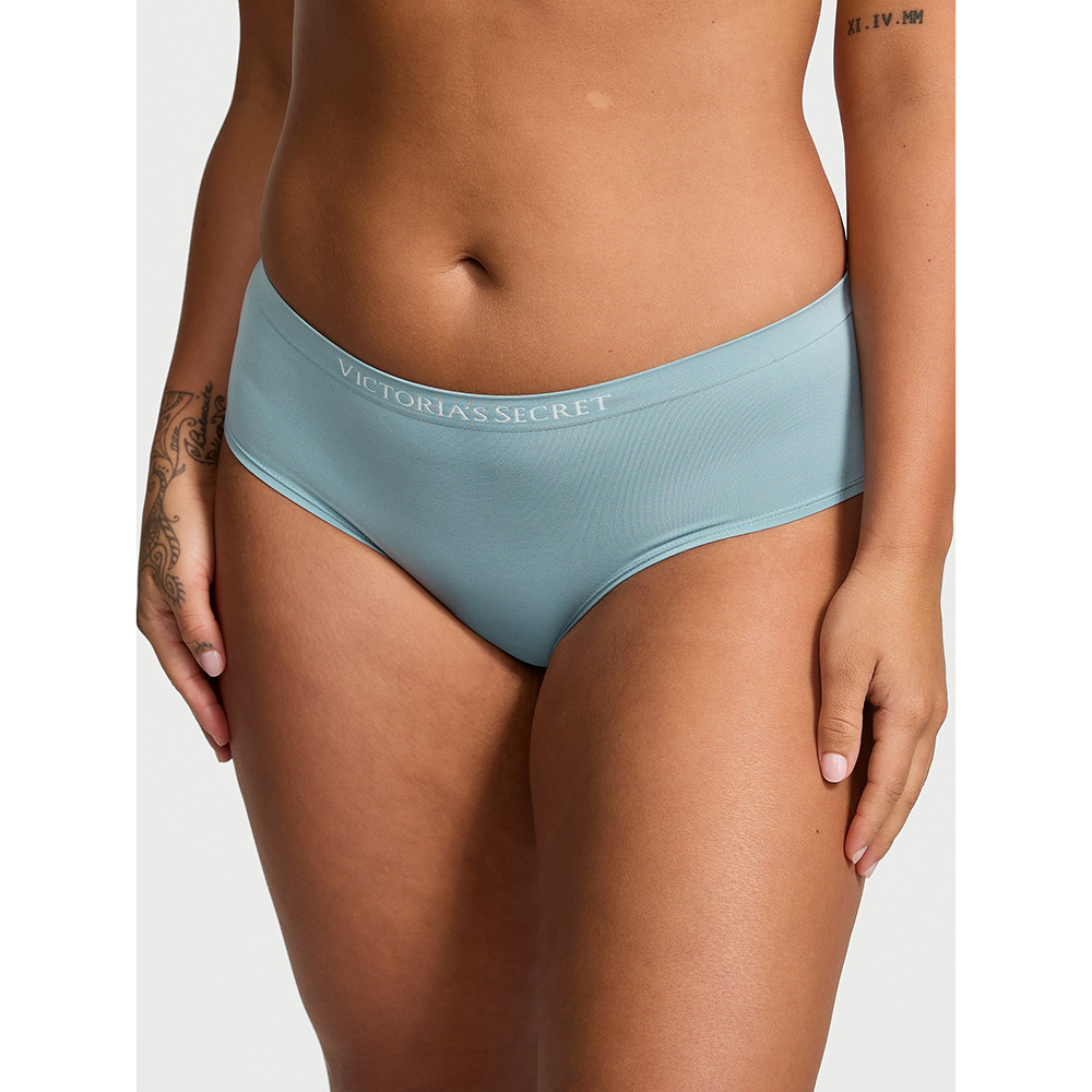 Quần lót Victoria's Secret Seamless Hiphugger - Jupiter Blue, Size S