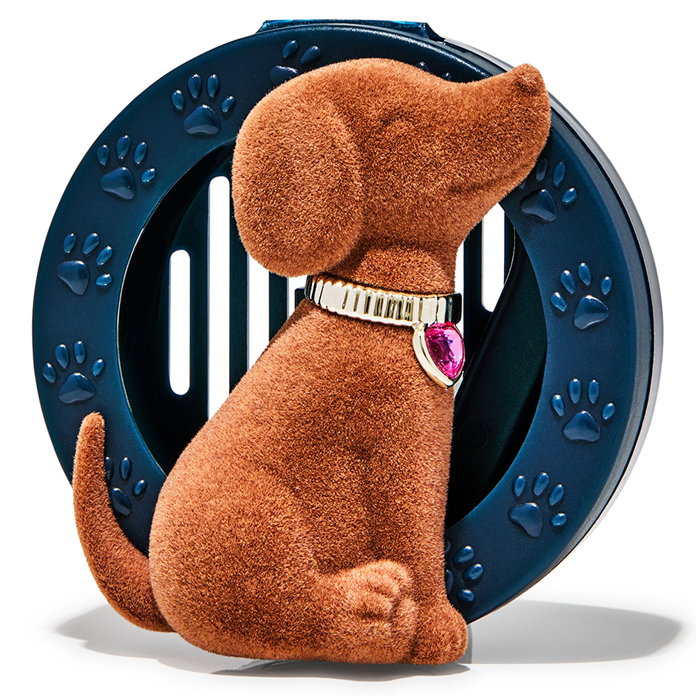 Dụng cụ chứa tinh dầu thơm xe Bath & Body Works - Visor or Vent Clip, Sweet Pup