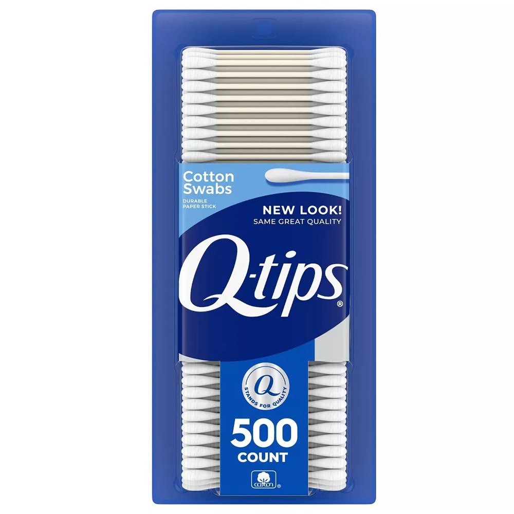 Q-tips Cotton Swabs, 500 cái