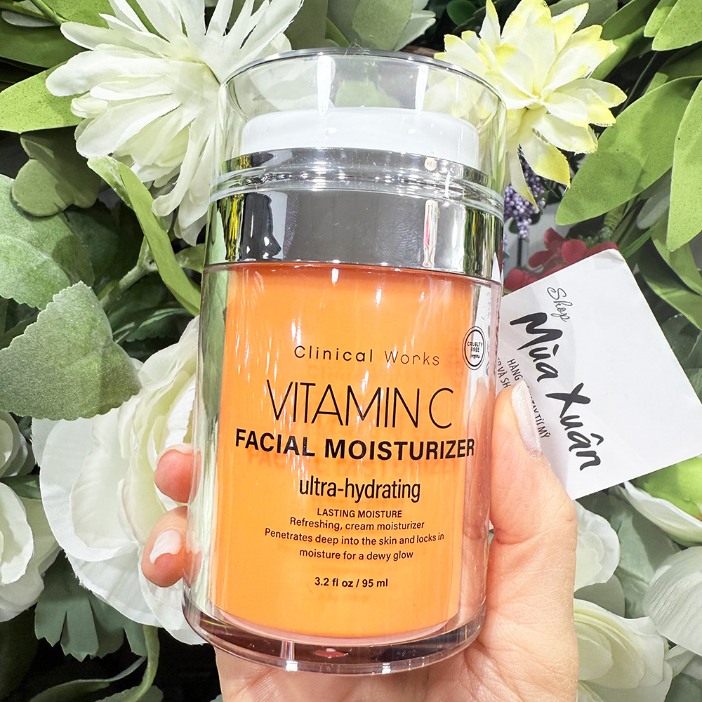 Kem dưỡng ẩm Clinical Works - Vitamin C, 95ml