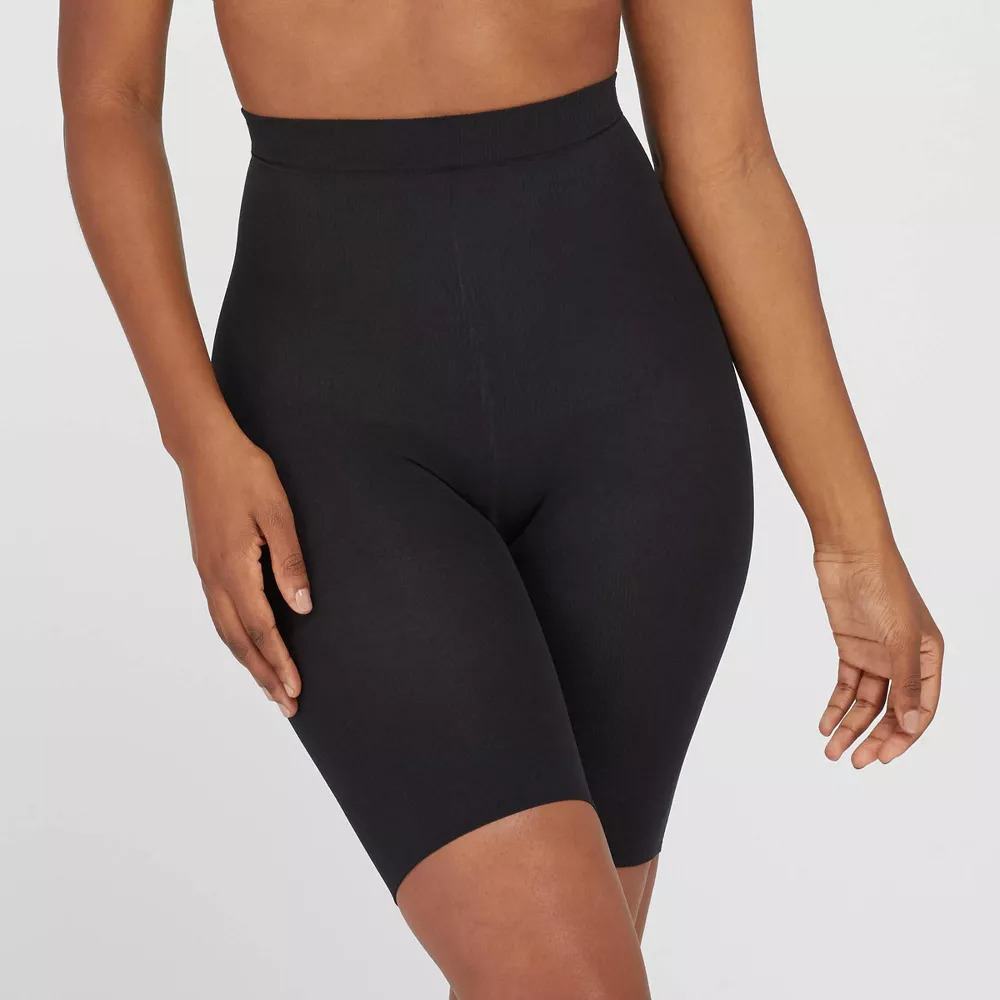 Quần gen Assets Spanx Shaping Short - Black, Size 3