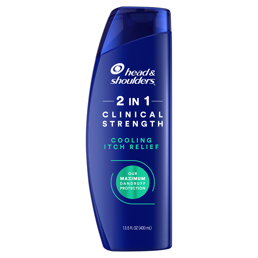 Dầu gội + xả trị gàu Head & Shoulders Clinical Strength Cooling Itch Relief 2in1, 400ml
