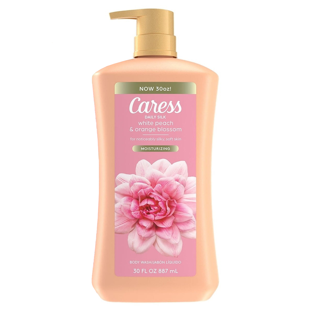 Sữa tắm Caress Daily Silk - White Peach & Orange Blossom, 887ml
