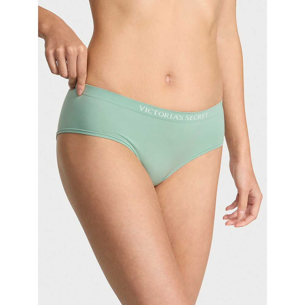 Quần lót Victoria's Secret Seamless Hiphugger - Seasalt Green, Size S