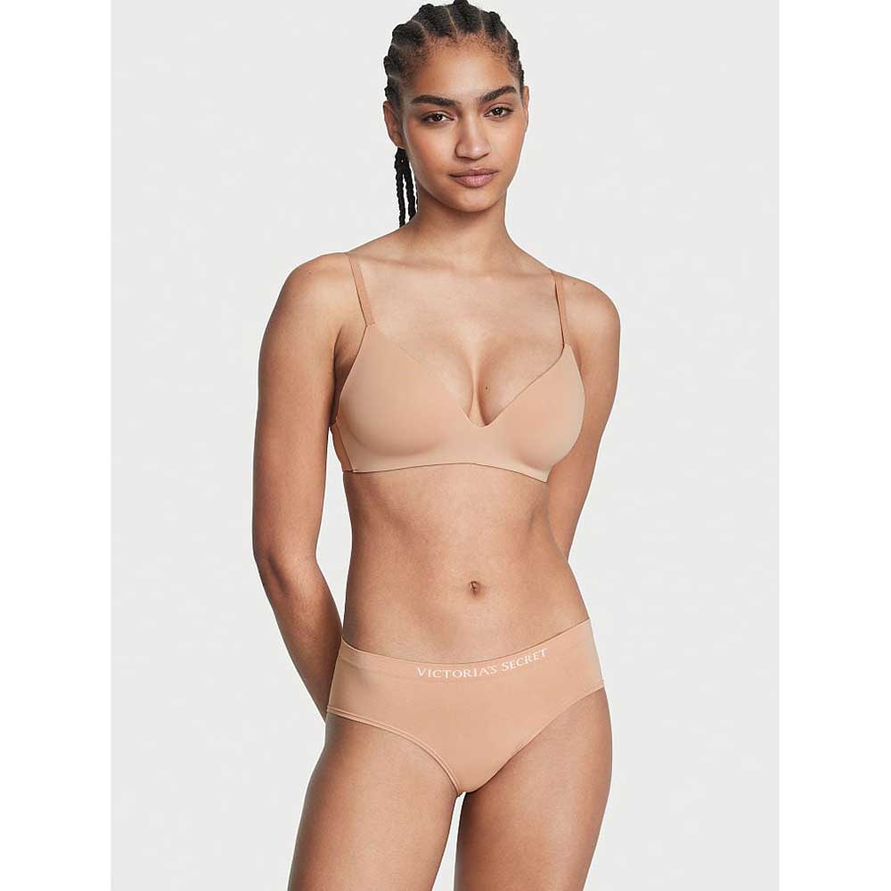 Quần lót Victoria's Secret Seamless Hiphugger - Praline, Size XS