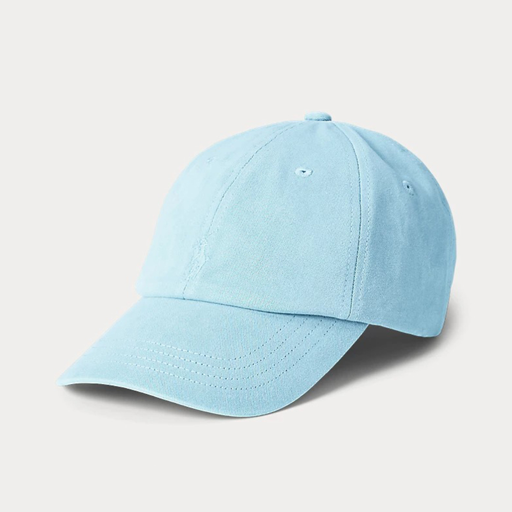 Mũ Polo Ralph Lauren Mineral-Dyed Twill Ball Cap, Sky