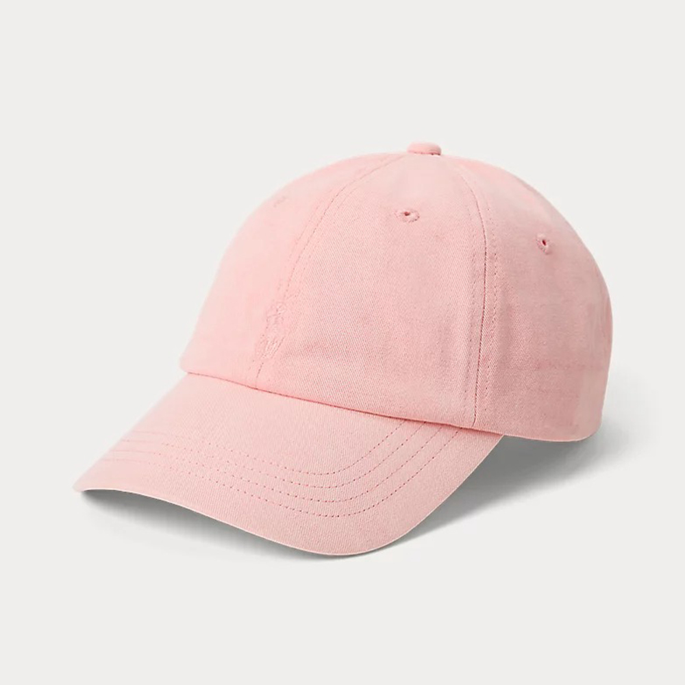 Mũ Polo Ralph Lauren Mineral-Dyed Twill Ball Cap, Rose