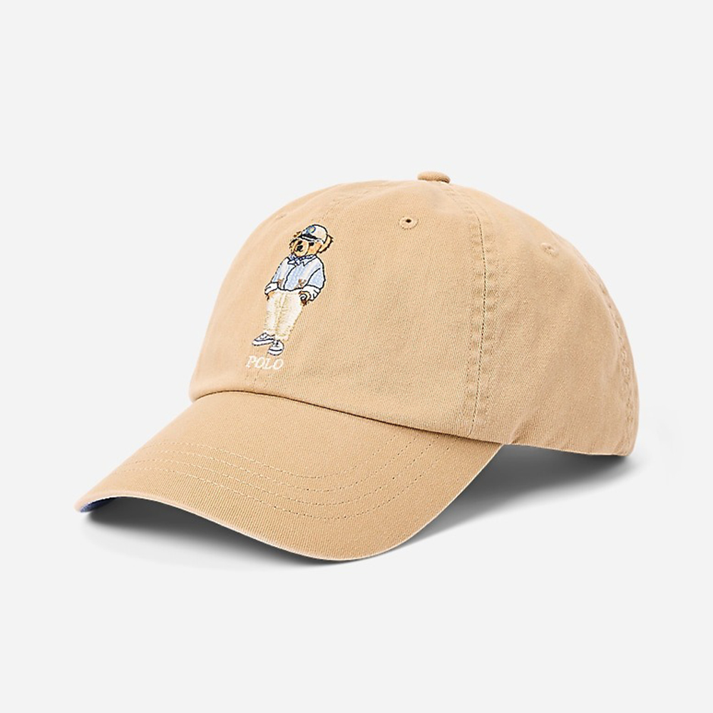 Mũ Polo Ralph Lauren Polo Bear Twill Ball Cap, Tan