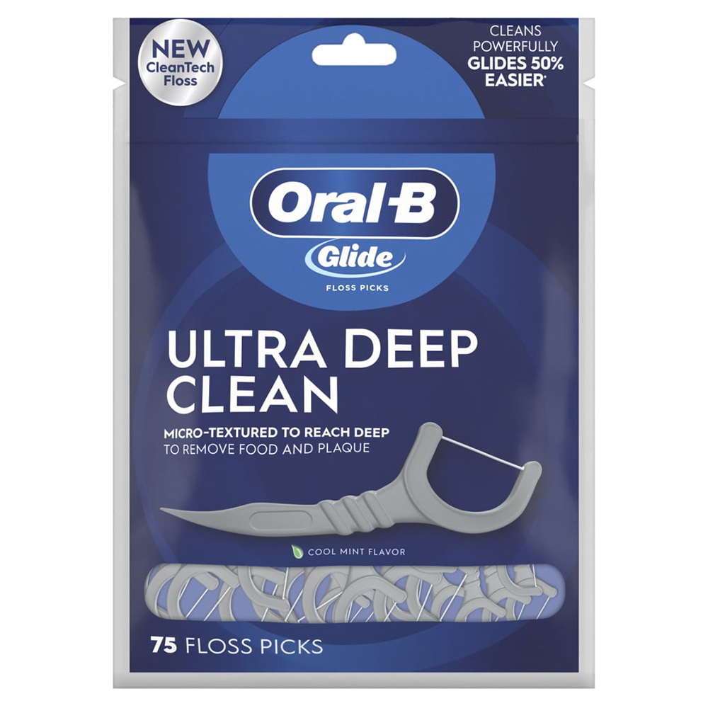 Tăm chỉ nha khoa Oral-B Glide Ultra Deep Clean, 75 cây