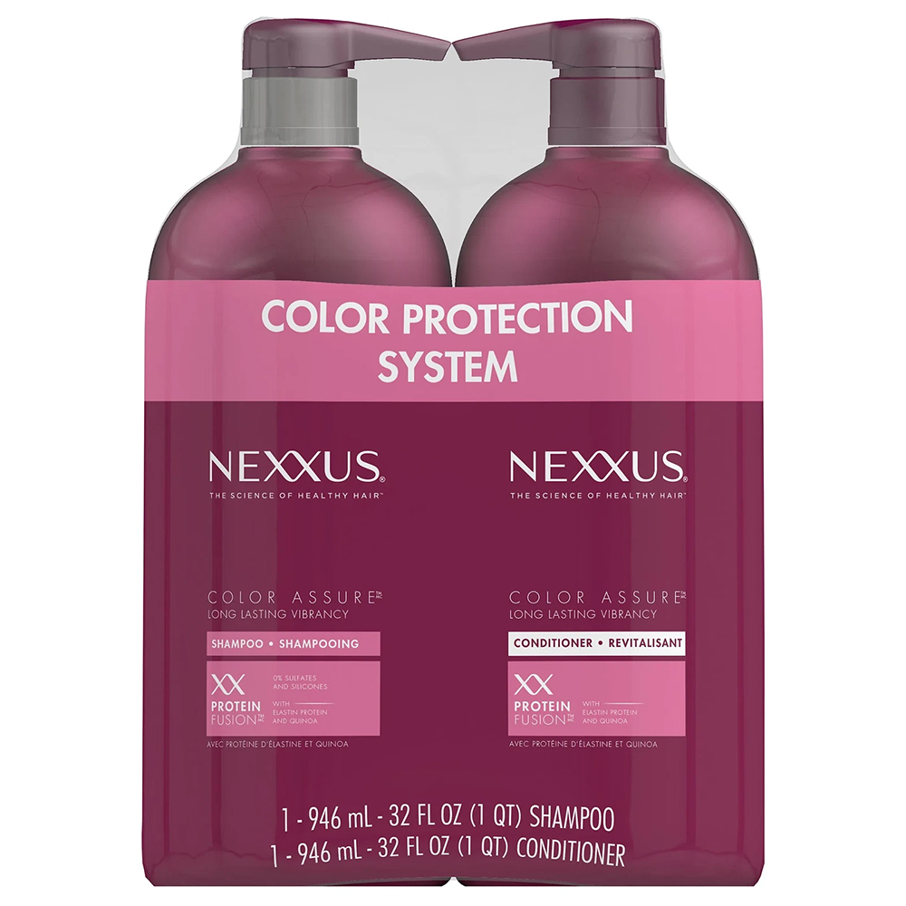 Bộ dầu gội + xả Nexxus Color Assure, 2 x 946ml