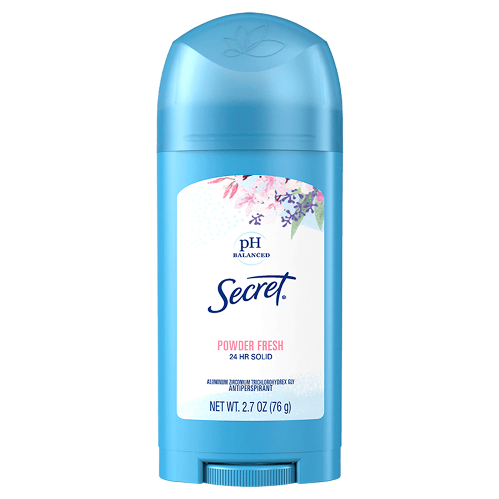 Sáp khử mùi Secret pH Balanced - Powder Fresh, 76g