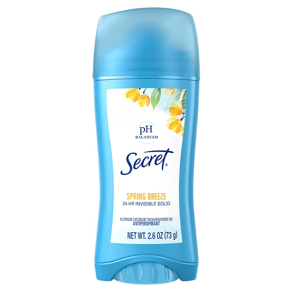Sáp khử mùi Secret pH Balanced - Spring Breeze, 73g