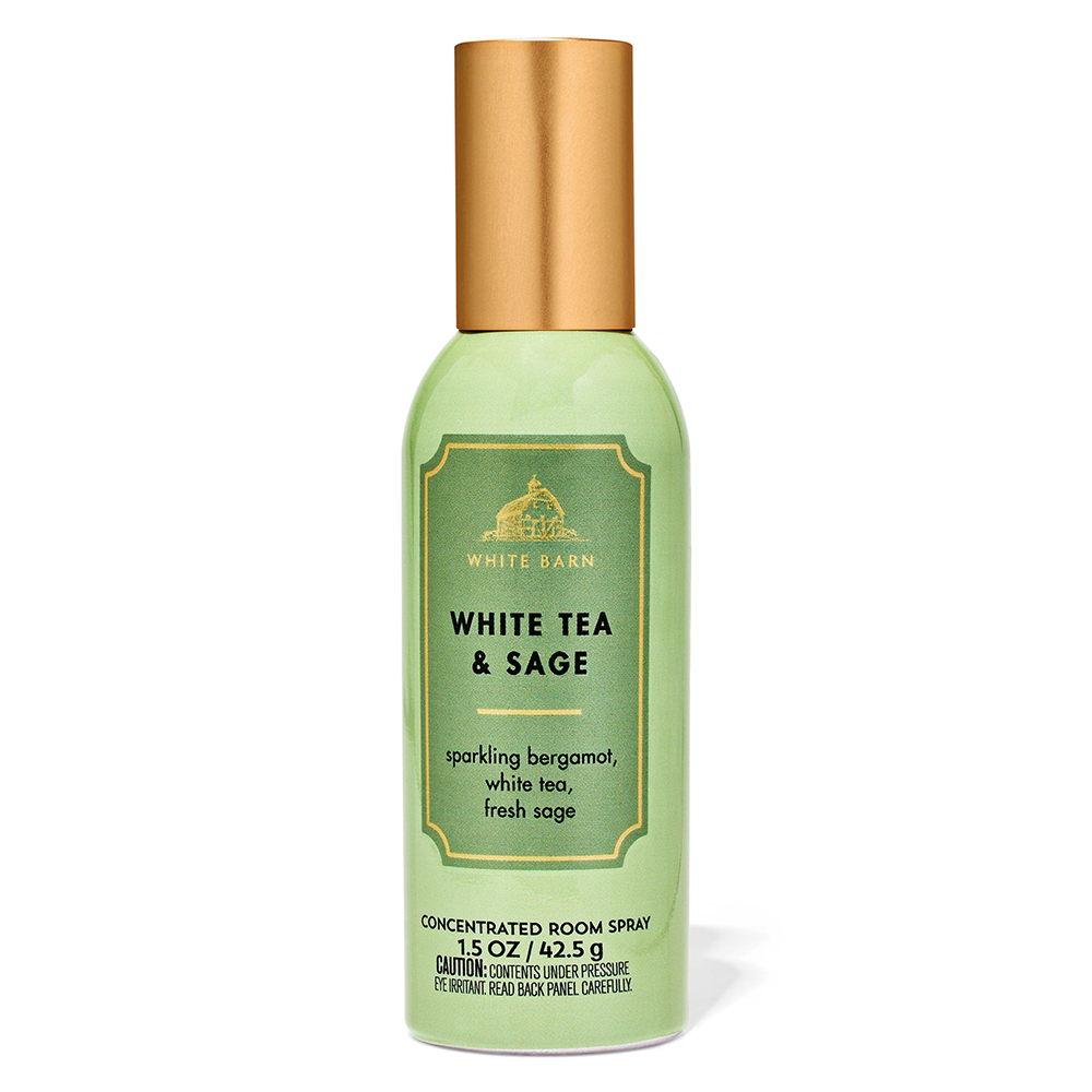 Xịt thơm phòng Bath & Body Works - White Tea & Sage, 42.5g
