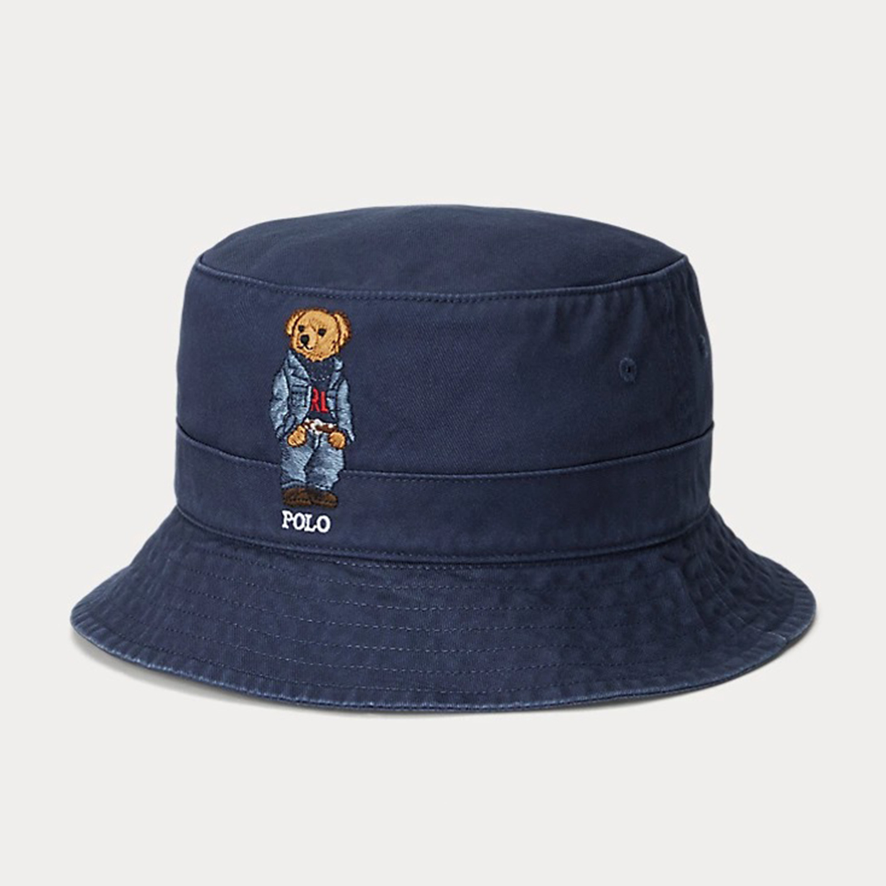 Mũ Polo Ralph Lauren Polo Bear Twin Bucket Hat, Navy