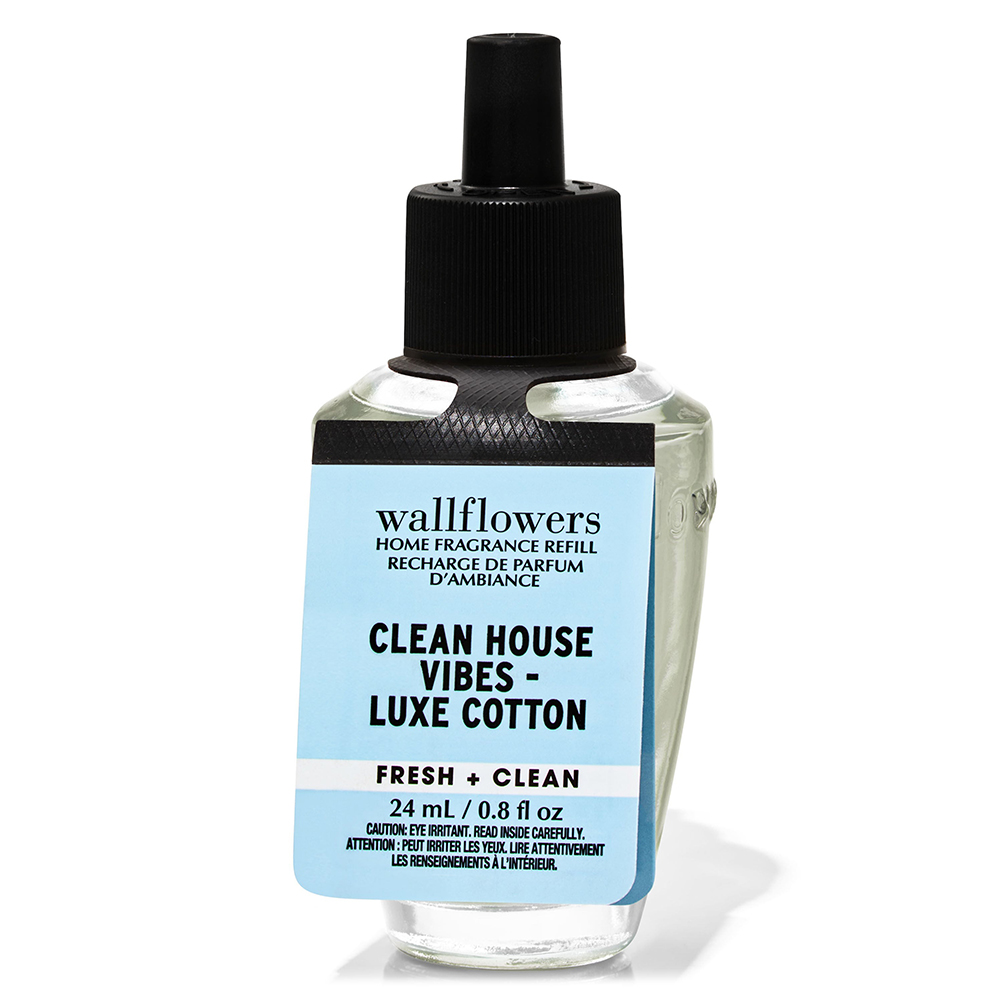 Tinh dầu thơm phòng Bath & Body Works White Barn - Clean House Vibes-Luxe Cotton, 24ml