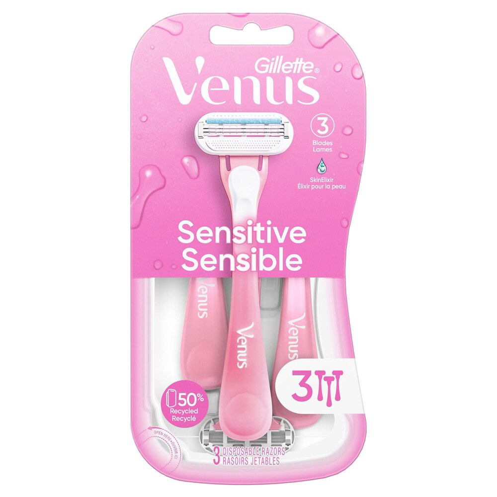 Dao cạo Gillette Venus Sensitive, 3 cái
